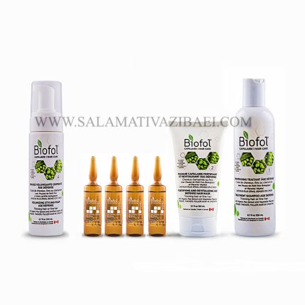 درمان ریزش مو و رشد مجدد مو پکیج تخصصی بایوفول کانادا قطع فوری ریزش مو