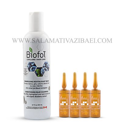ترمیم کننده و ضد ریزش مو پکیج درمانی بایوفول کانادا