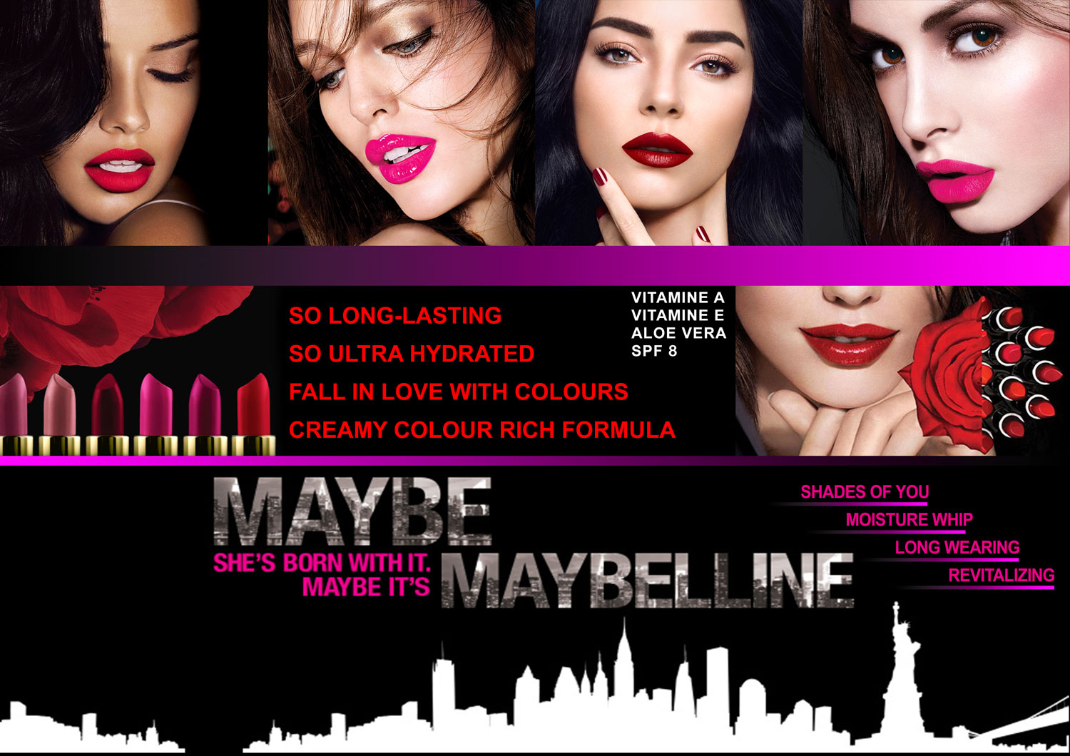 رژلب میبلین