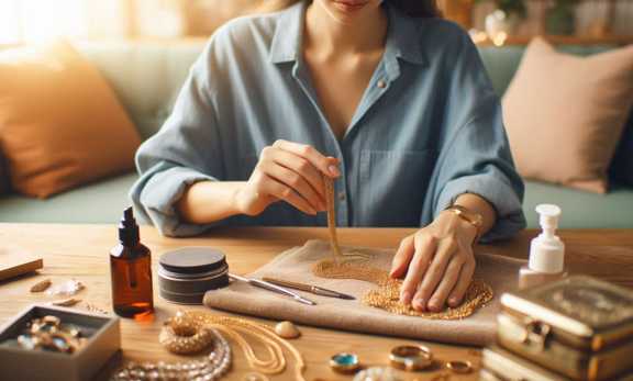 نحوه تمیز کردن جواهرات بدل در خانه